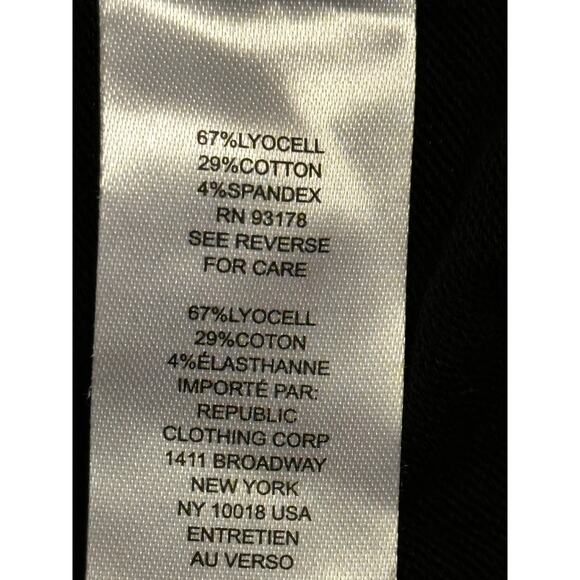 Elie Tahari Black Mock Neck Puff Shoulder Long Sleeve Top Women’s Medium | Fall - Picture 9 of 11